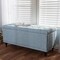 Baxton Studio Kaylee Blue Upholstered Button-Tufting Storage Ottoman Bench 128-7056 - alternate 7